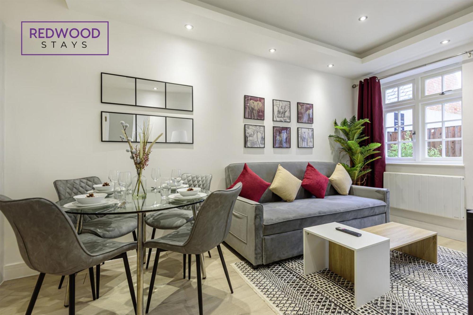 1 Bed 1 Bath Town Center Apartments For Corporates & Contractors, Wifi, Netflix And Parking On Selected Units By Redwood Stays Олдершот Екстер'єр фото